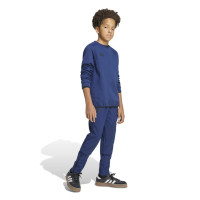 adidas Tiro Travel Joggingpak Korte Broek Kids Donkerblauw Zwart