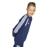adidas Tiro 26 League Crew Sweater Kids Jogging Suit Dark Blue White
