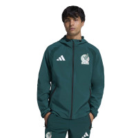 adidas Mexico Tiro Travel Full-Zip Tracksuit 2026-2028 Green White Black