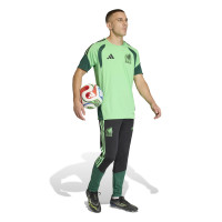 adidas Mexico Trainingsbroek 2026-2028 Zwart Lichtgroen Groen