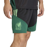 adidas Mexico Training Short 2026-2028 Black Light Green Green