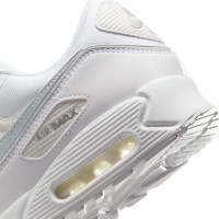 Nike Air Max 90 Premium Sneakers White Silver