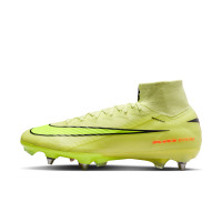 Nike Zoom Mercurial Superfly 10 Elite IJzeren-Nop Voetbalschoenen (SG) Geel Neongeel Oranje