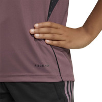 adidas Real Madrid Training Shirt 2025-2026 Kids Purple Black White