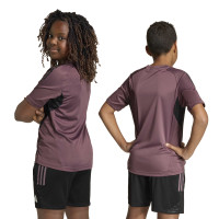 adidas Real Madrid Training Shirt 2025-2026 Kids Purple Black White