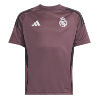 adidas Real Madrid Training Shirt 2025-2026 Kids Purple Black White