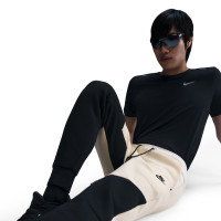 Nike Tech Fleece Sportswear Sweat Pants Beige Black Off White