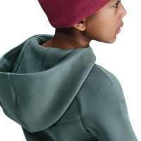 Nike Tech Fleece Sportswear Trainingspak Kids Donkergroen Zwart