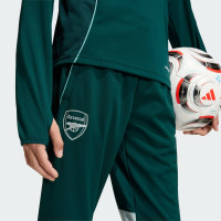 adidas Arsenal Trainingsbroek 2025-2026 Kids Donkergroen Grijs