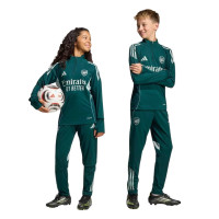 adidas Arsenal Trainingsbroek 2025-2026 Kids Donkergroen Grijs