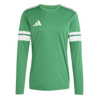 adidas Squadra 25 Voetbalshirt Lange Mouwen Groen Wit