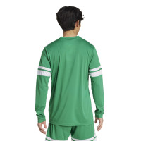 adidas Squadra 25 Voetbalshirt Lange Mouwen Groen Wit
