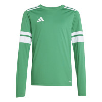 adidas Squadra 25 Voetbalshirt Lange Mouwen Kids Groen Wit