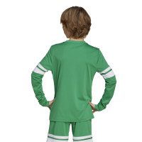 adidas Squadra 25 Voetbalshirt Lange Mouwen Kids Groen Wit