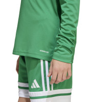 adidas Squadra 25 Voetbalshirt Lange Mouwen Kids Groen Wit