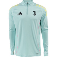 adidas Juventus Trainingspak 1/4-Zip 2025-2026 Lichtblauw Zwart