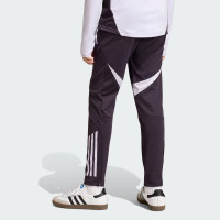 adidas Manchester United Trainingsbroek 2025-2026 Kids Zwart Paars