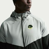 Nike Sportswear Sport Casual Jacket Hooded Dark Grey Light Grey