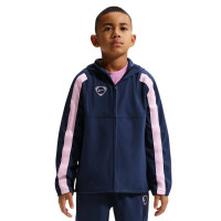 Nike Repel Trainingspak Kids Donkerblauw Lichtblauw Lichtroze