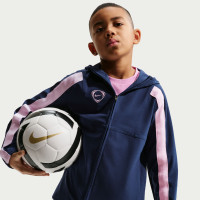 Nike Repel Trainingspak Kids Donkerblauw Lichtblauw Lichtroze