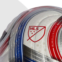 adidas MLS Pro Voetbal Maat 5 Wit Rood Blauw