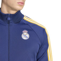 adidas Real Madrid Originals Trainingsjack Donkerblauw Wit Goud