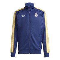 adidas Real Madrid Originals Trainingsjack Donkerblauw Wit Goud