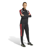 adidas Tiro 26 League Regular Trainingsbroek Dames Zwart Rood