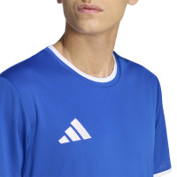 adidas Entrada 26 Football Shirt Blue White