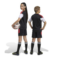 adidas Tiro 26 League Kids Football Shorts Black Light Red