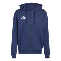 adidas Entrada 26 Sweatsuit Full-Zip Vest Dark Blue White