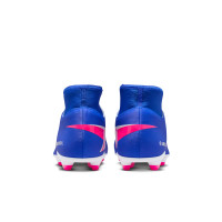 Nike Mercurial Superfly 10 Club Grass/Artificial Grass Football Boots (MG) Blue White Hot Pink