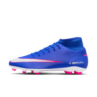 Nike Mercurial Superfly 10 Club Grass/Artificial Grass Football Boots (MG) Blue White Hot Pink