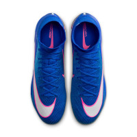 Nike Zoom Mercurial Superfly 10 Elite Kunstgras Voetbalschoenen (AG) Blauw Wit Felroze
