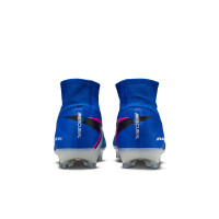 Nike Zoom Mercurial Superfly 10 Elite Kunstgras Voetbalschoenen (AG) Blauw Wit Felroze