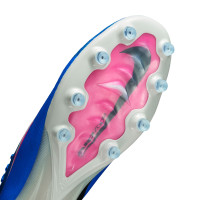 Nike Zoom Mercurial Superfly 10 Elite Kunstgras Voetbalschoenen (AG) Blauw Wit Felroze