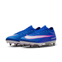 Nike Zoom Mercurial Vapor 16 Elite Iron Stud Football Boots (SG) Pro Player Blue White Hot Pink
