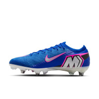 Nike Zoom Mercurial Vapor 16 Elite Iron Stud Football Boots (SG) Pro Player Blue White Hot Pink