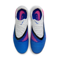Nike Phantom 6 Low Elite Kunstgras Voetbalschoenen (AG) Blauw Wit Felroze