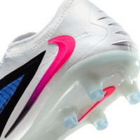 Nike Phantom 6 Low Elite Kunstgras Voetbalschoenen (AG) Blauw Wit Felroze