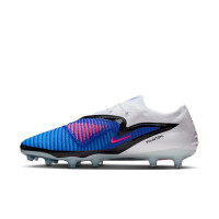 Nike Phantom 6 Low Elite Kunstgras Voetbalschoenen (AG) Blauw Wit Felroze