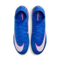 Nike Zoom Mercurial Superfly 10 Elite Gras Football Boots (FG) Blue White Hot Pink