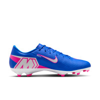 Nike Zoom Mercurial Vapor 16 Academy Grass/Artificial Grass Football Boots (MG) Blue White Hot Pink