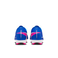 Nike Zoom Mercurial Vapor 16 Academy Grass/Artificial Grass Football Boots (MG) Blue White Hot Pink
