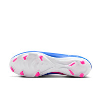 Nike Zoom Mercurial Vapor 16 Academy Grass/Artificial Grass Football Boots (MG) Blue White Hot Pink
