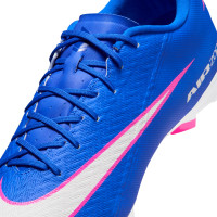 Nike Zoom Mercurial Vapor 16 Academy Grass/Artificial Grass Football Boots (MG) Blue White Hot Pink