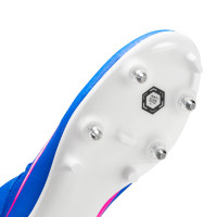 Nike Zoom Mercurial Superfly 10 Academy Iron Stud Football Boots (SG) Blue White Hot Pink