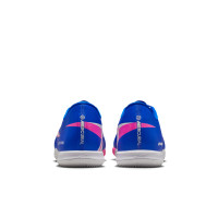Nike Zoom Mercurial Vapor 16 Academy Zaalvoetbalschoenen (IN) Blauw Wit Felroze