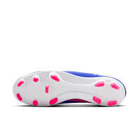 Nike Mercurial Vapor 16 Club Gras / Kunstgras Voetbalschoenen (MG) Blauw Wit Felroze