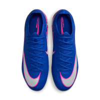 Nike Zoom Mercurial Vapor 16 Pro Gras Voetbalschoenen (FG) Blauw Wit Felroze